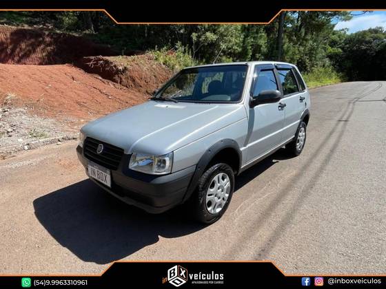 FIAT UNO 1.0 MPI MILLE WAY ECONOMY 8V FLEX 4P MANUAL FIAT UNO 1.0 MPI MILLE WAY ECONOMY 8V FLEX 4P MANUAL